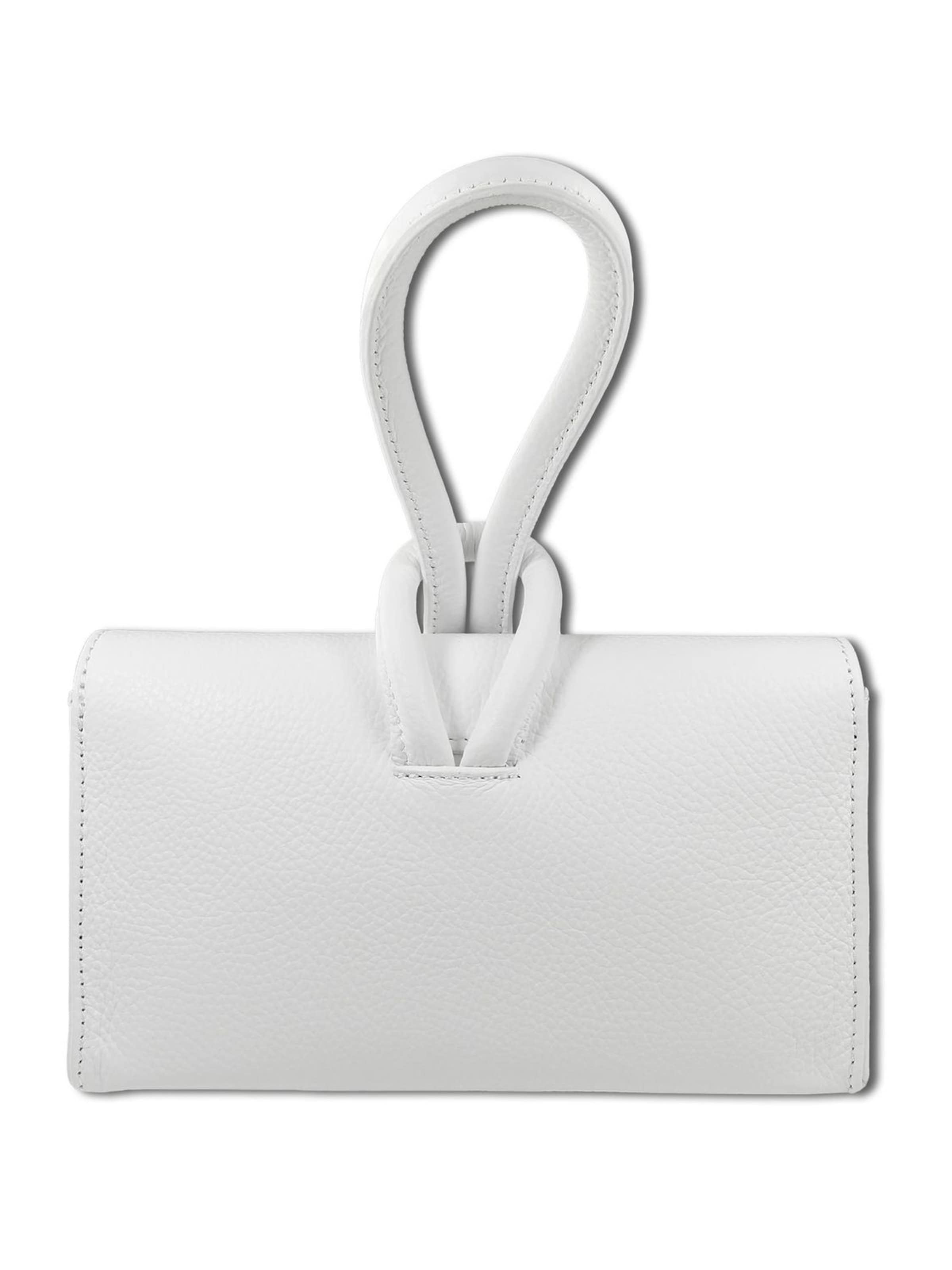 Borsa a tracolla di Toscanto in bianco