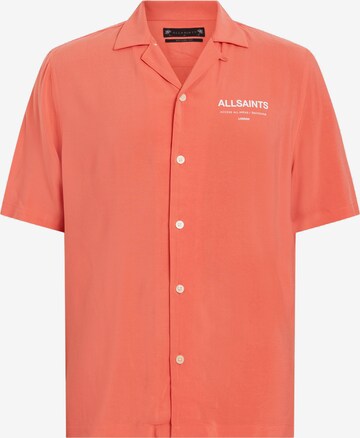 AllSaints Regular Fit Hemd 'ACCESS' in Orange: predná strana