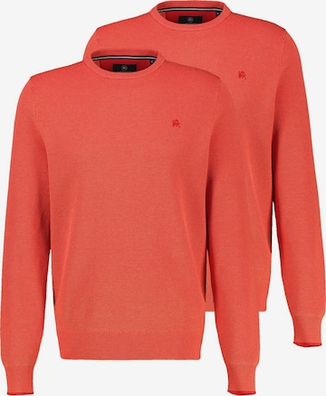LERROS Sweater 'Basic' in Red: front