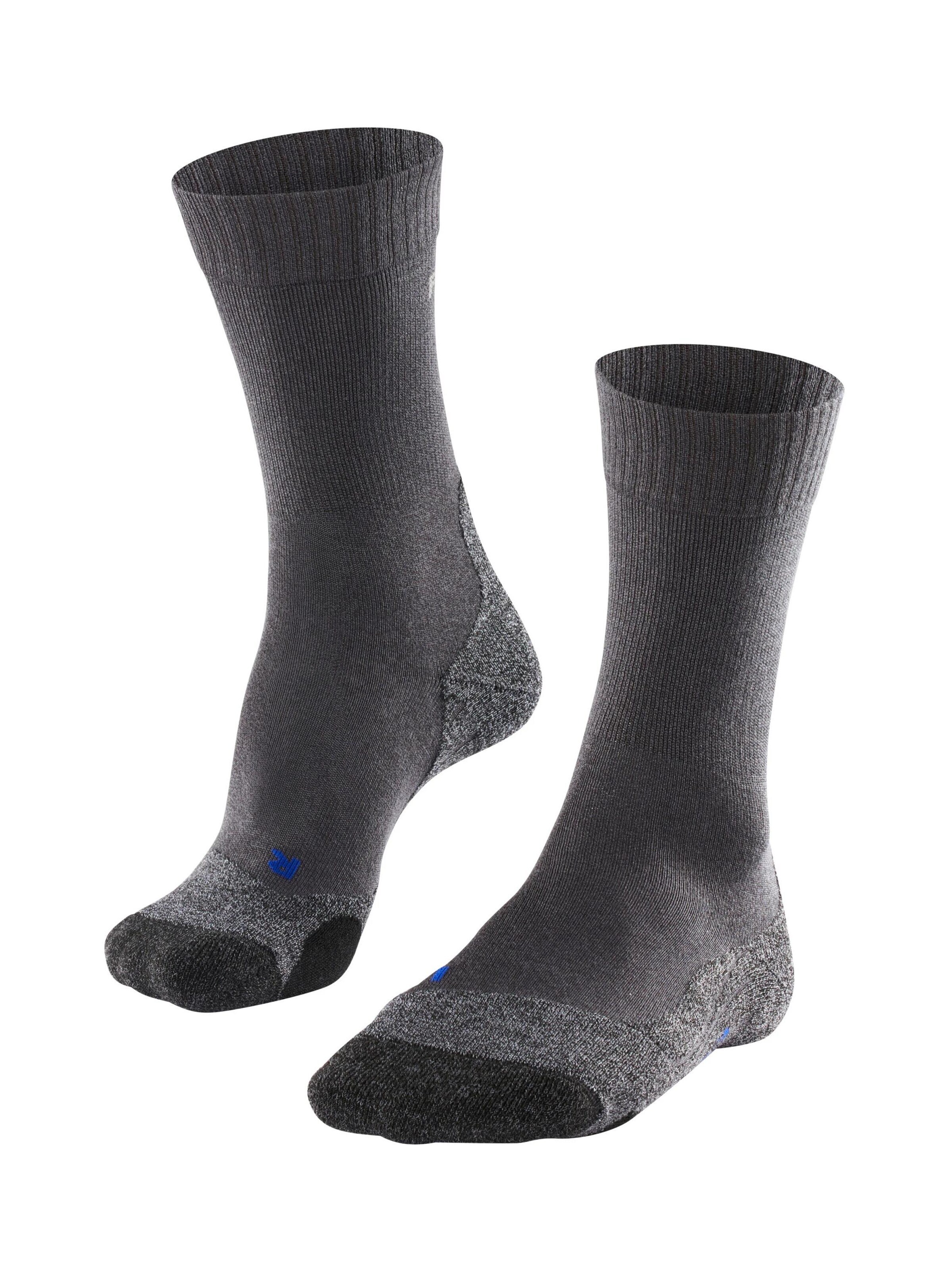 FALKE Sportsocken 'TK2 Explore Cool'‌‌ in Grau: Vorderseite