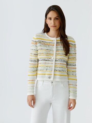 OUI Strickjacke in Mischfarben: Vorderseite
