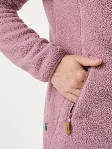 SWEDEMOUNT Fleece jas 'Nordkap' in Lila