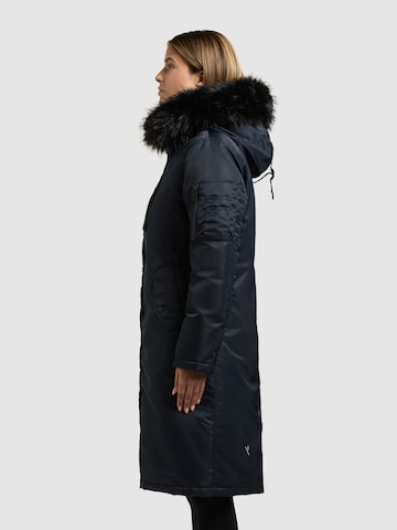 Palton de iarnă 'Jilla' de la khujo pe albastru