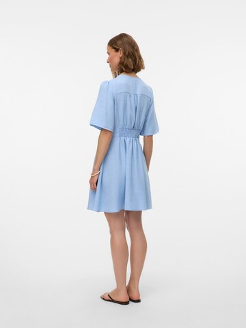 Robe-chemise 'VMMelaney' VERO MODA en bleu