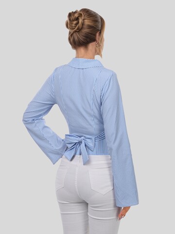 LapaPlus Bluse in Blau