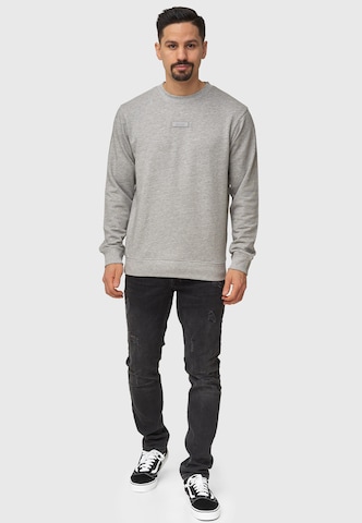 INDICODE JEANS Sweatshirt ' Baxter ' in Grey