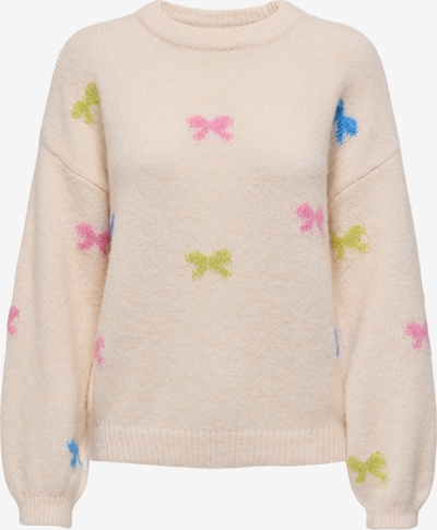 Megztinis 'ONLBrunhilda' iš ONLY, spalva – azuro spalva / kivių spalva / šviesiai rožinė / vilnos balta, Prekių apžvalga