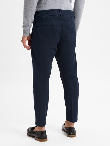 DRYKORN Slim fit Pleat-front trousers 'Chasy' in Blue