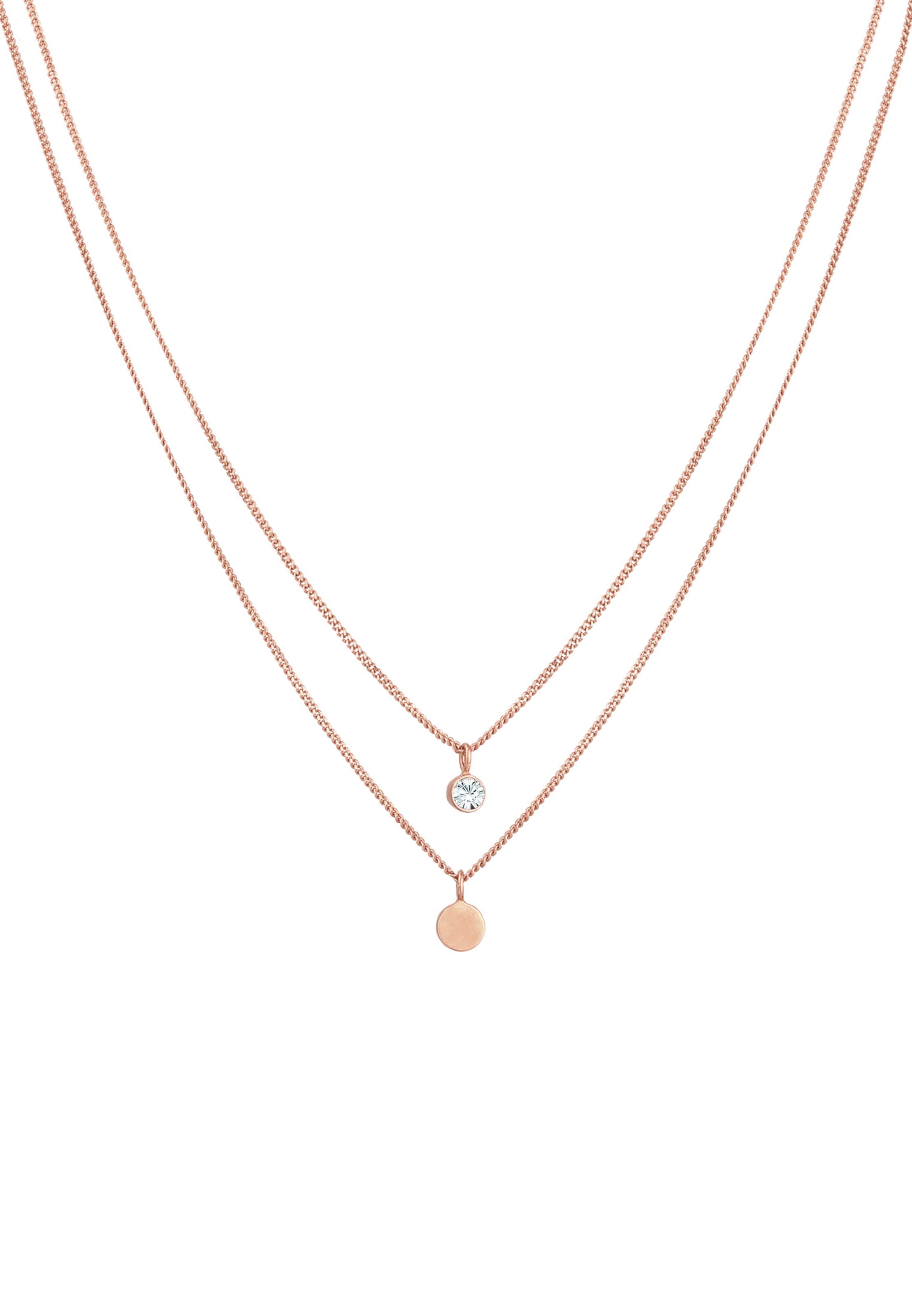 auksinė ELLI Grandinėlė 'Plättchen'