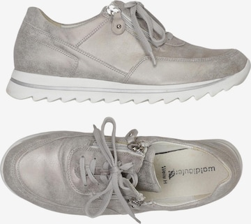 WALDLÄUFER Sneaker 39,5 in Silber: Vorderseite