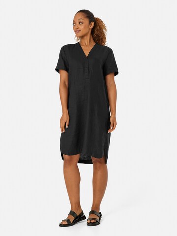 Robe 'Nareela' Masai en noir