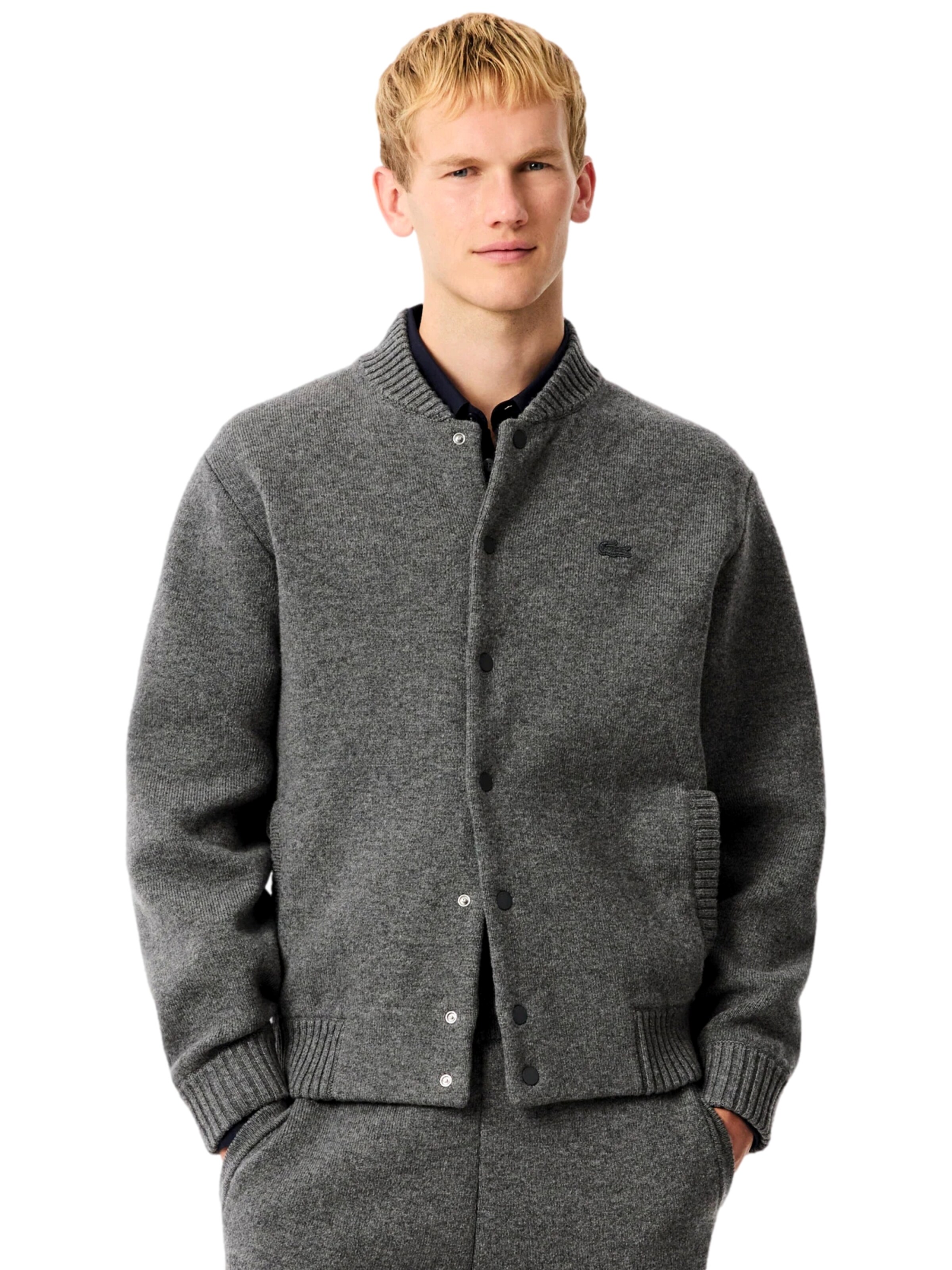 LACOSTE Jacke in Grau: Vorderseite