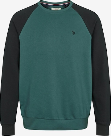 Pull-over ' Teo ' U.S. POLO ASSN. en bleu : devant