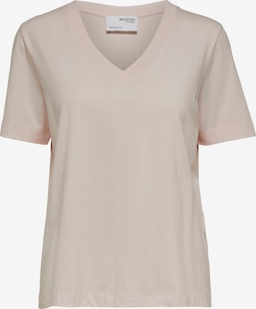 SELECTED FEMME Shirt in Roze: voorkant