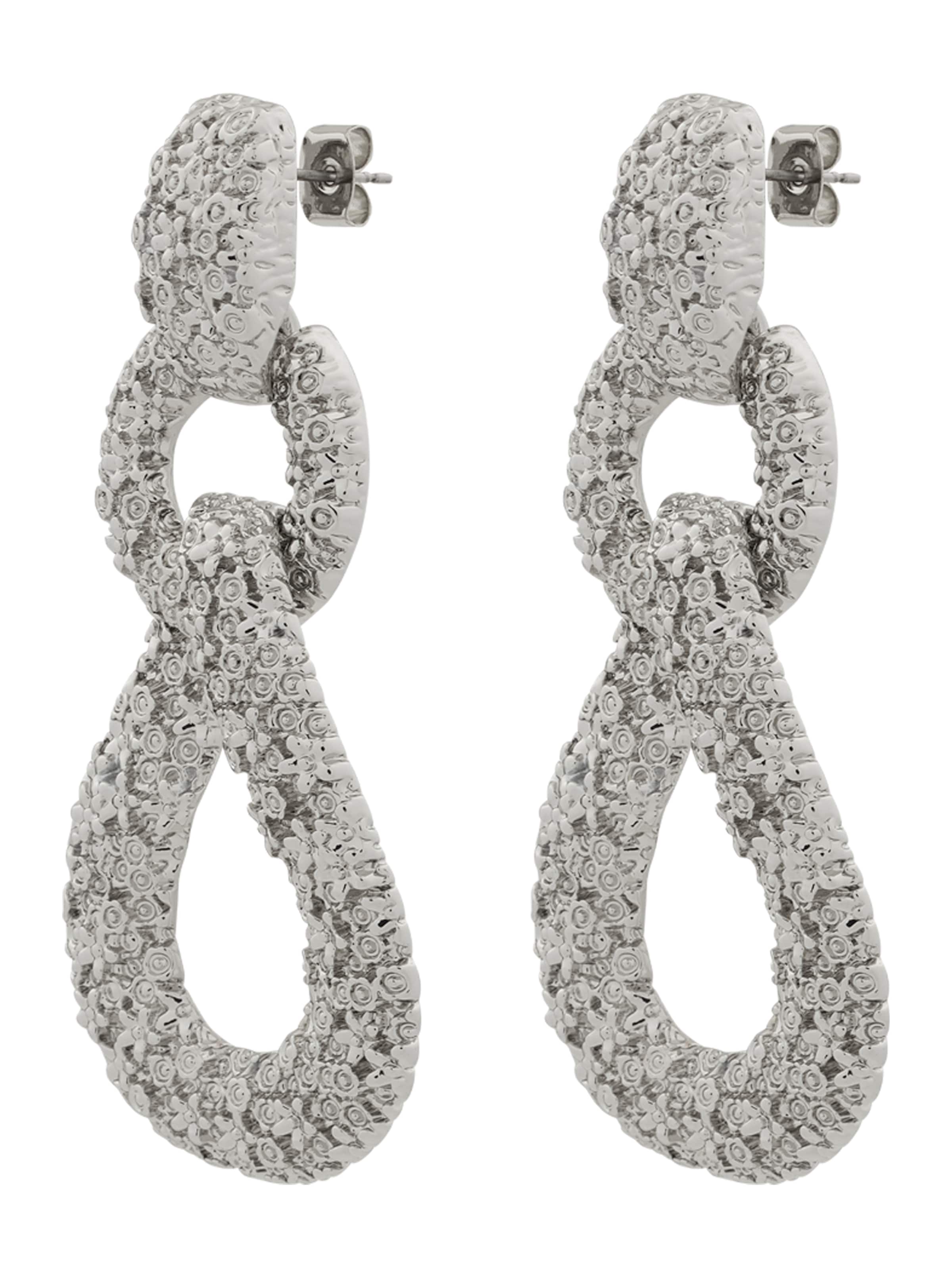 ABOUT YOU Oorbellen &#x27;Mailin&#x27; in Zilver: voorkant