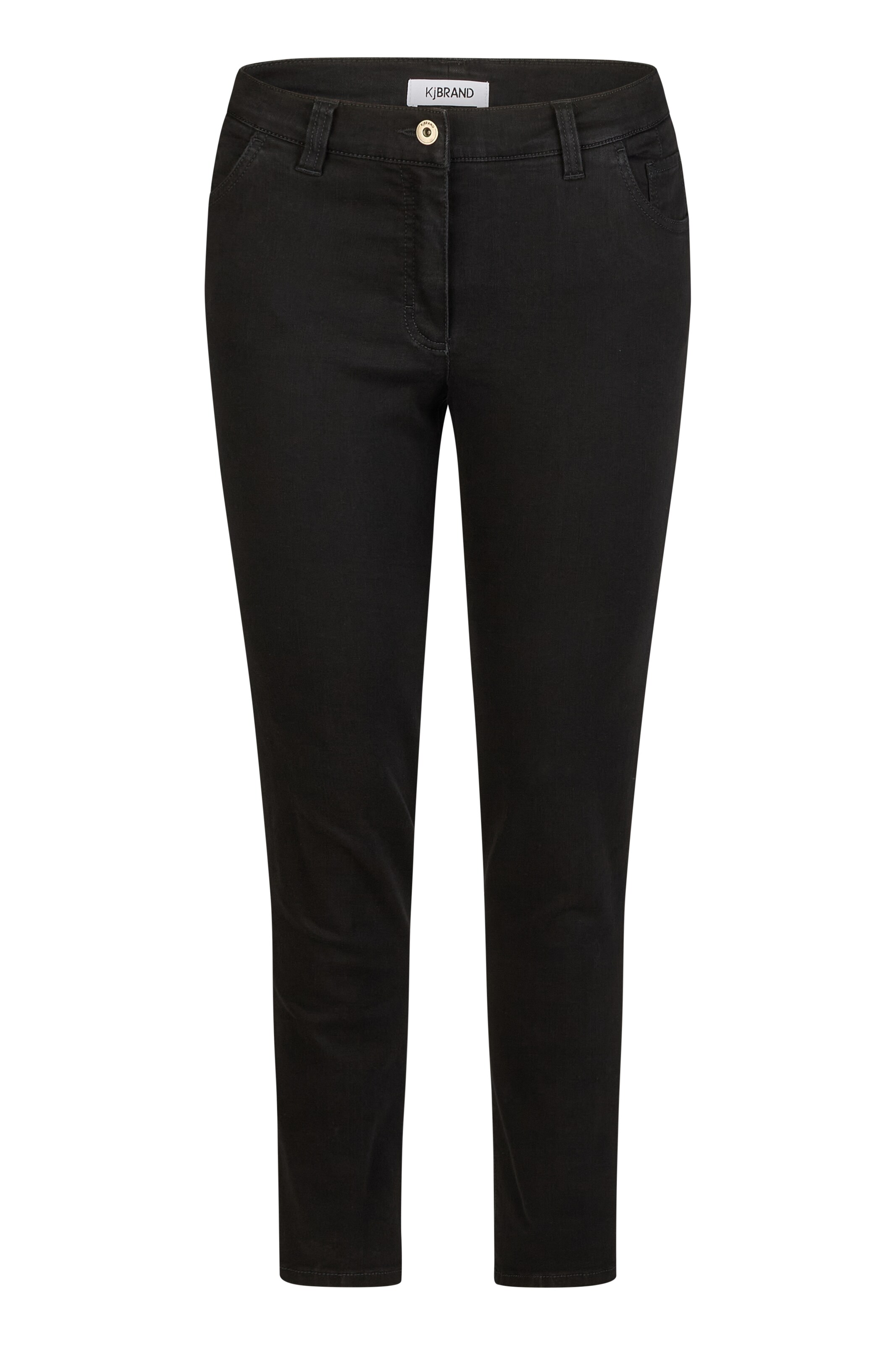 KjBRAND Regular Jeans in Black: front