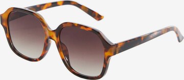 MANGO Sunglasses 'MINA' in Brown: front