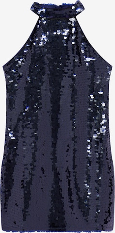 Pull&Bear Společenské šaty – modrá: přední strana