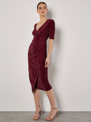 Apricot Dress ' ' in Red