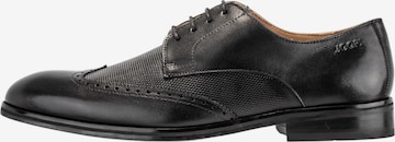 JOOP! - Sapato com atacadores 'Pero 1.0 Kleitos' em preto: frente