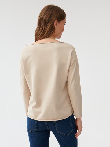 Sweat-shirt 'MALI' TATUUM en beige