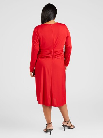 Lauren Ralph Lauren Plus Kleid 'RUTHMAY' in Rot