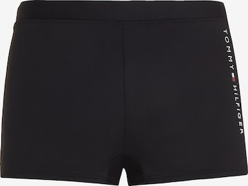 TOMMY HILFIGER Board Shorts in Black: front