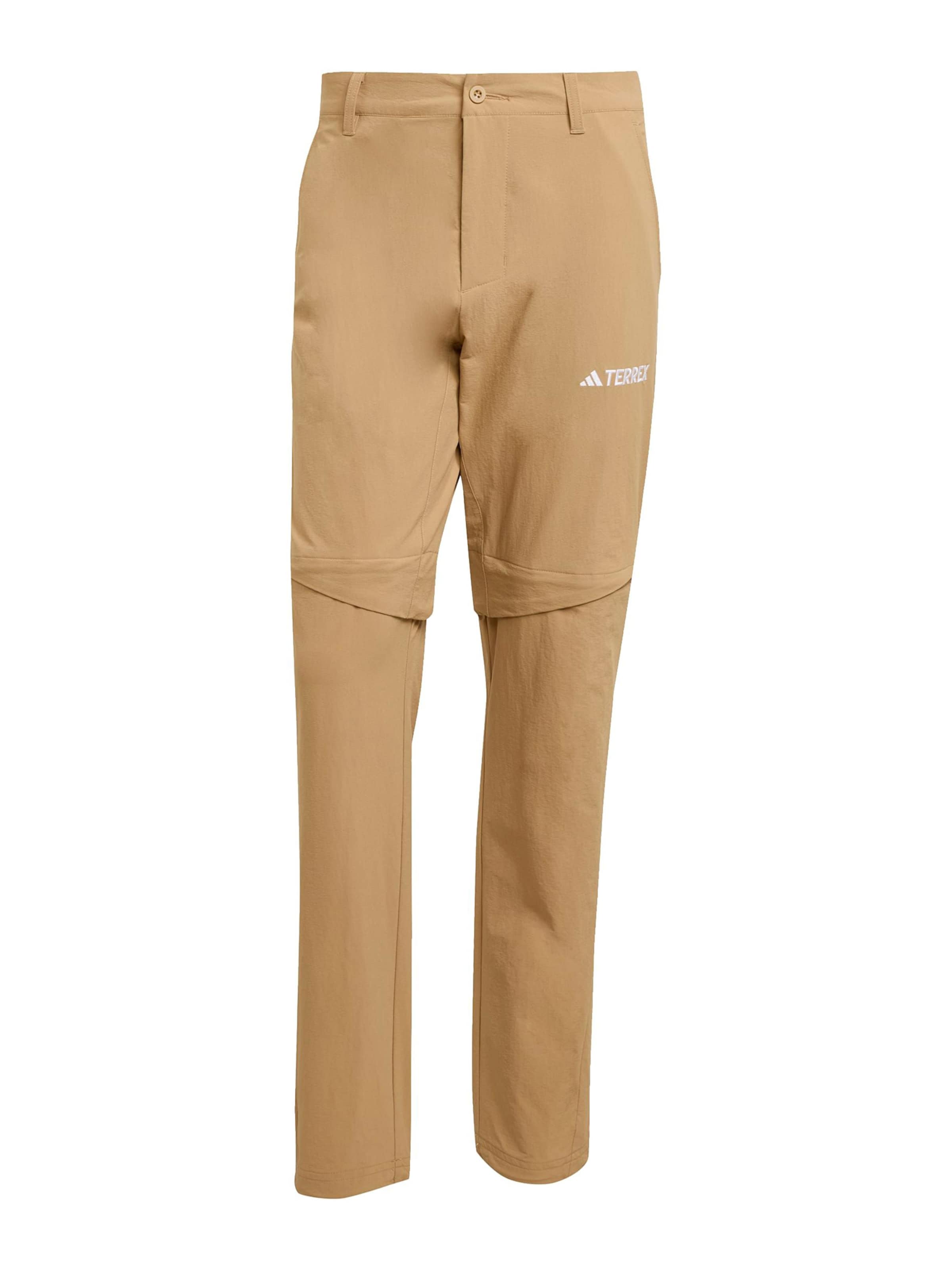 brūns ADIDAS TERREX Āra bikses: no priekšpuses