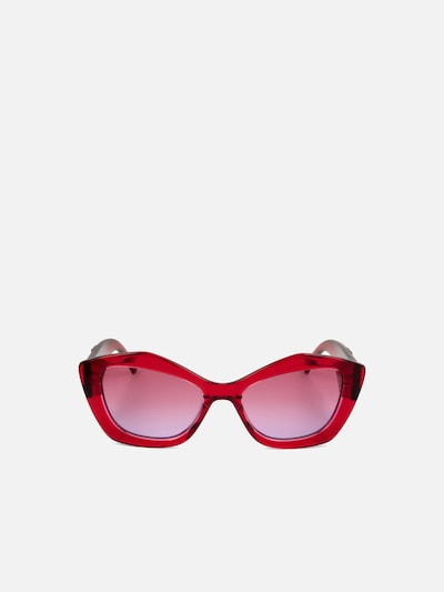 Karl Lagerfeld Sonnenbrille 'Karl Lagerfeld KL6127S Wine pink 52/18/140 Women Sunglasses'‌ in 52 in rot, Produktansicht