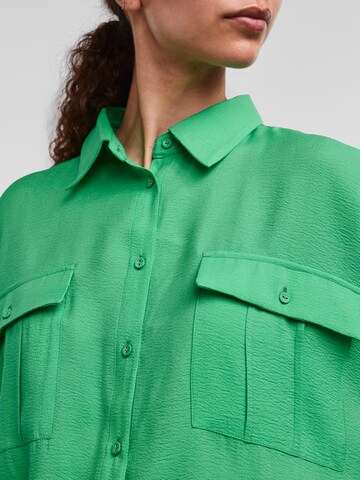 YAS Blouse 'Sirona' in Groen