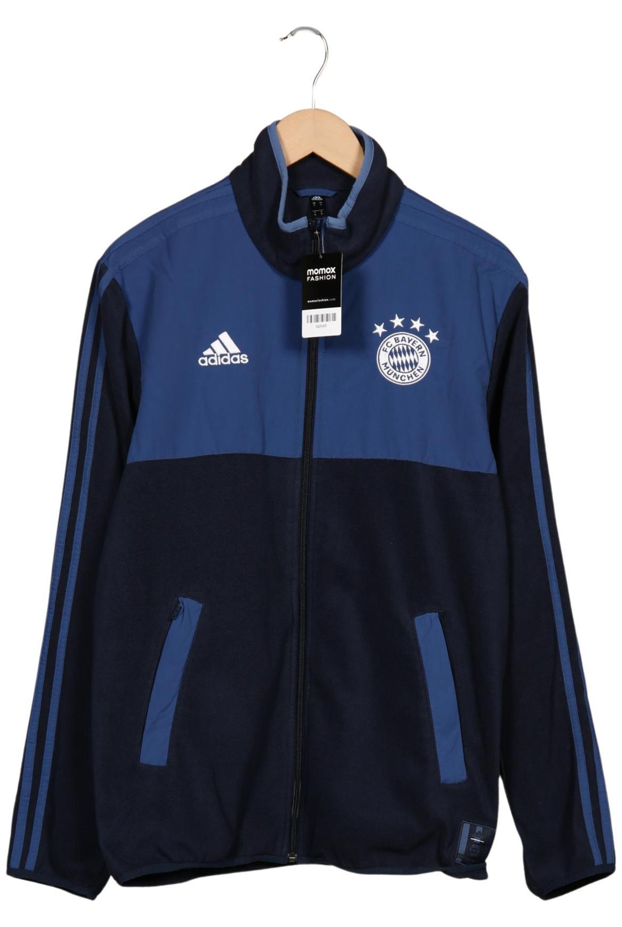 ADIDAS PERFORMANCE Sweatshirt & Zip-Up Hoodie in M in Blue: front