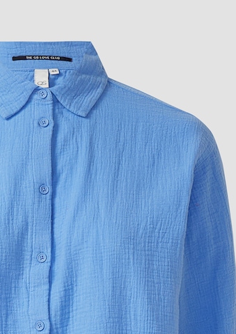 Chemisier QS en bleu