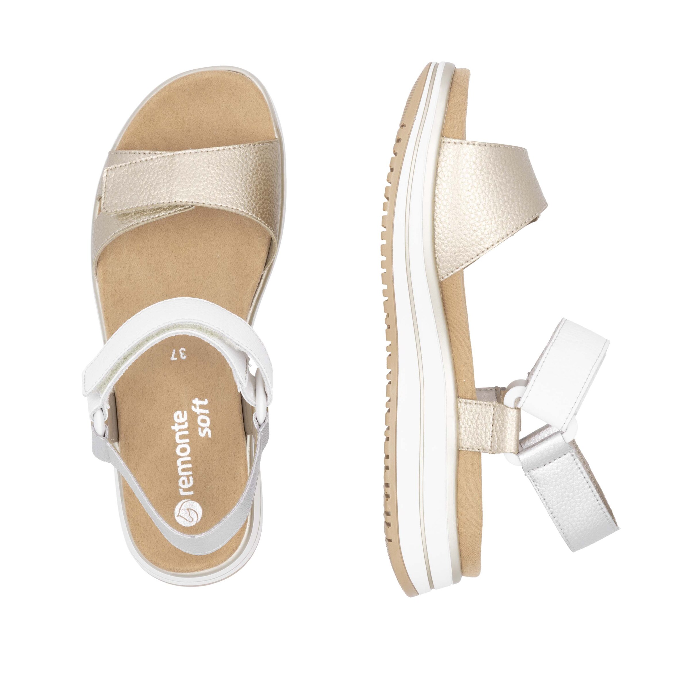 REMONTE Sandale 'D1J57' in Gold