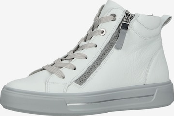 ARA High-Top Sneakers in White: front