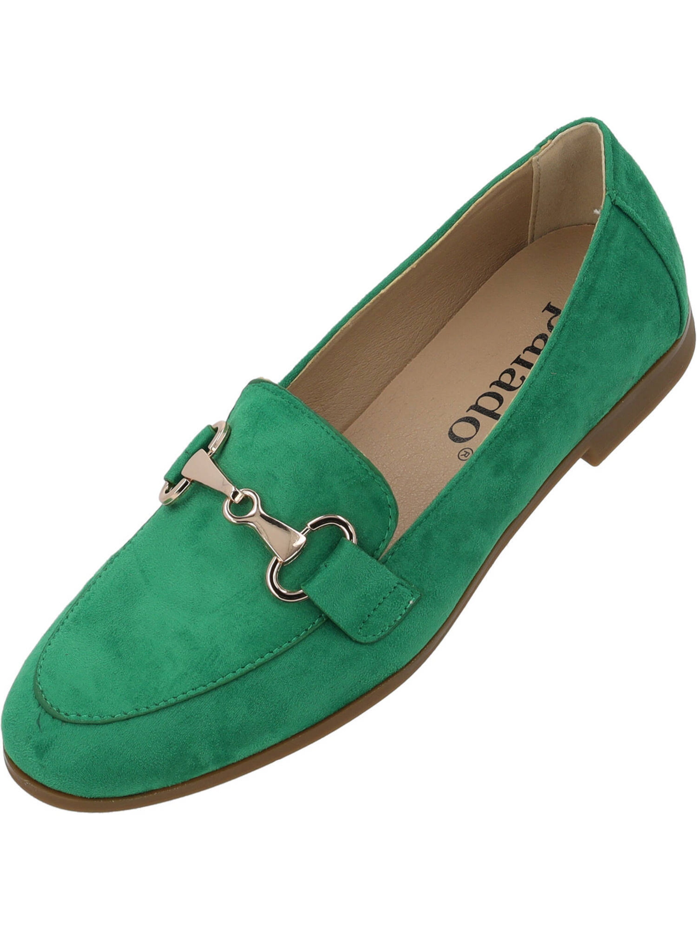 Palado Slip-ons 'Sulva' in Green: front