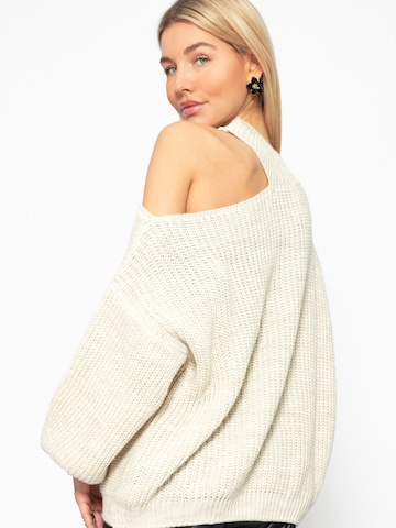 SASSYCLASSY Oversizepullover in Beige