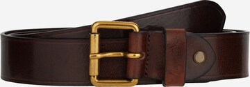 GUESS - Cinturón en marrón: frente