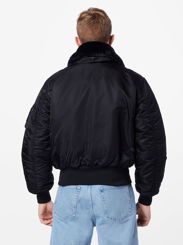 ALPHA INDUSTRIES Prehodna jakna 'B15' | črna barva