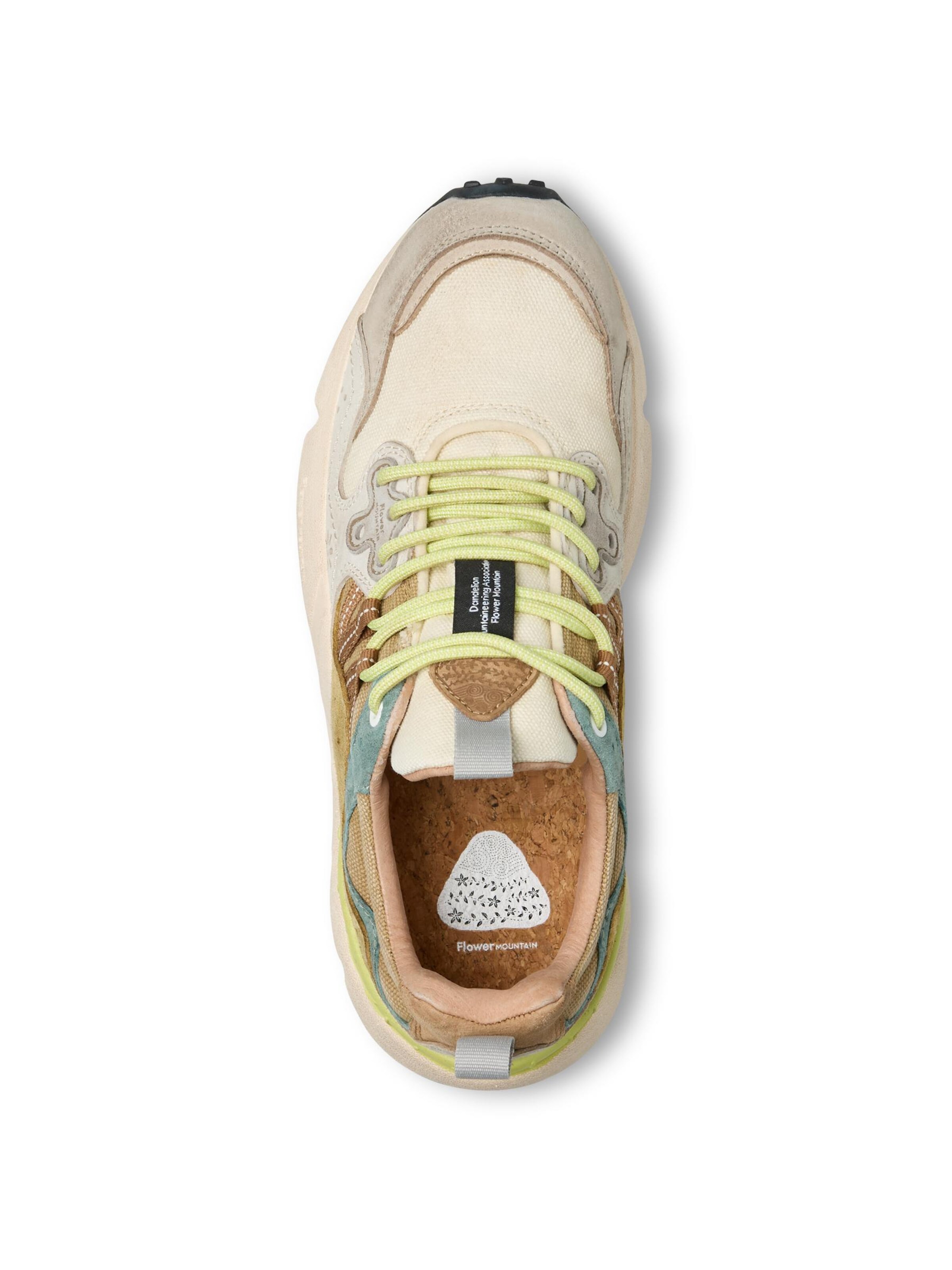 Baskets basses 'YAMANO 3 UNI' Flower Mountain en blanc