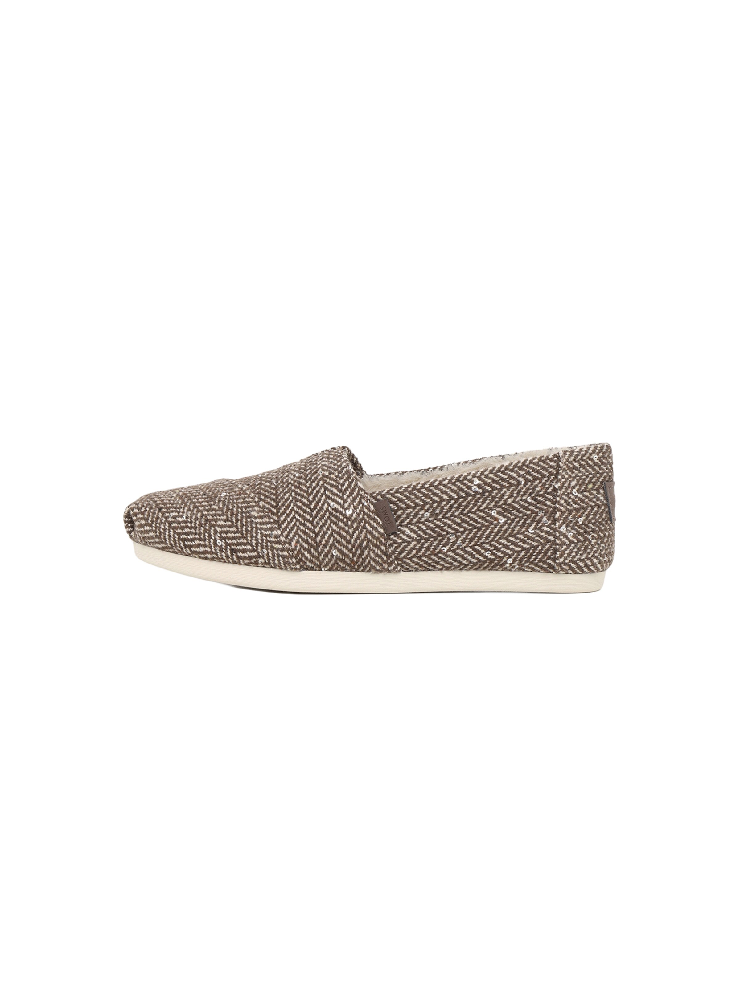 TOMS Slip-in i brun: framsida