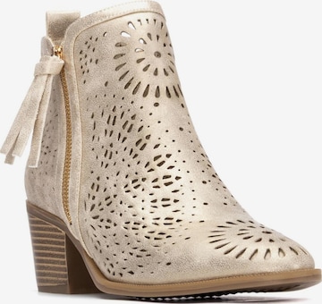 Xti Stiefelette in Gold: Vorderseite