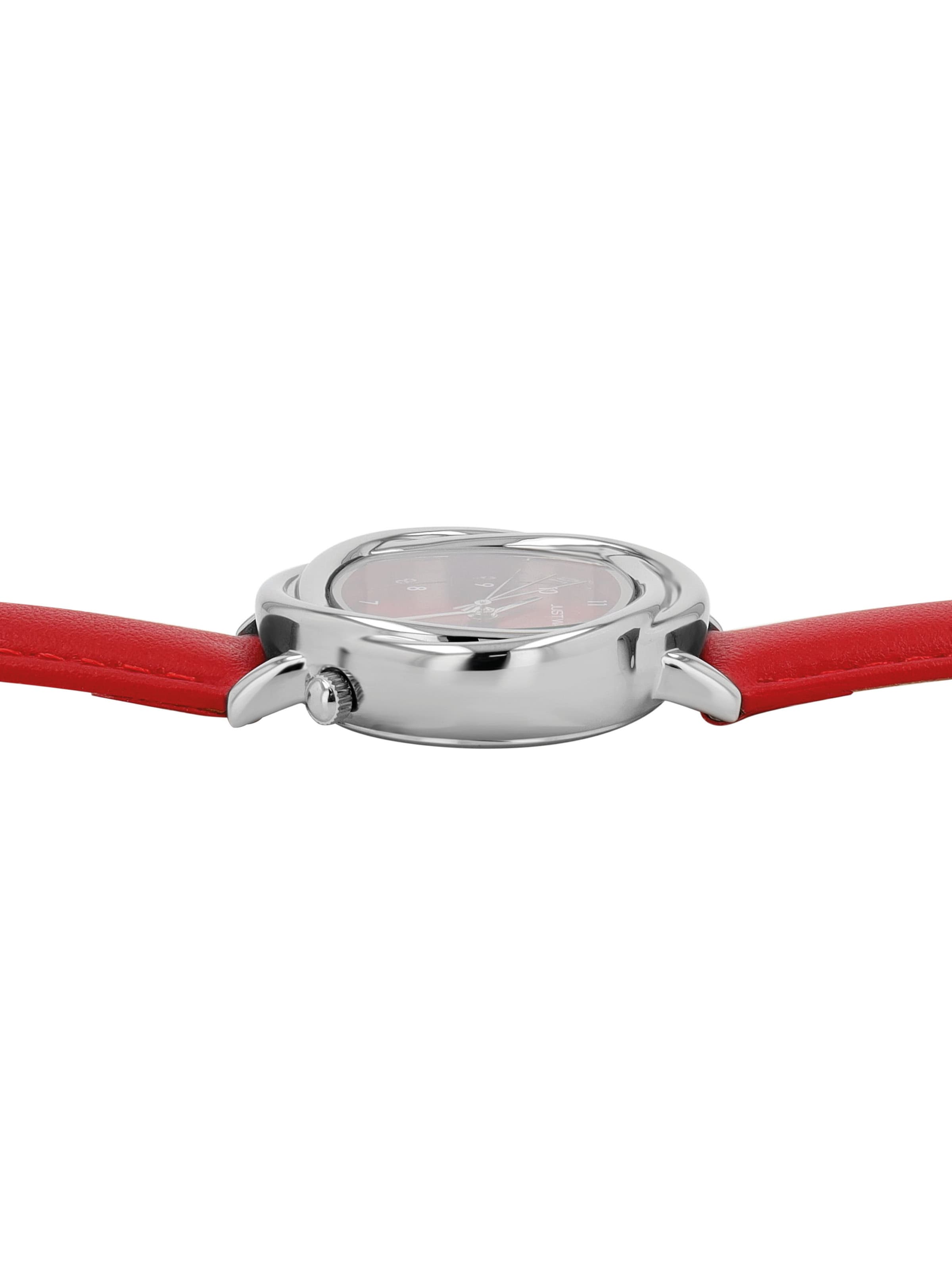 Just Watch Analoguhr 'Antoni, Datumsanzeige'‌‌‌‌‌‌‌‌‌ in Rot