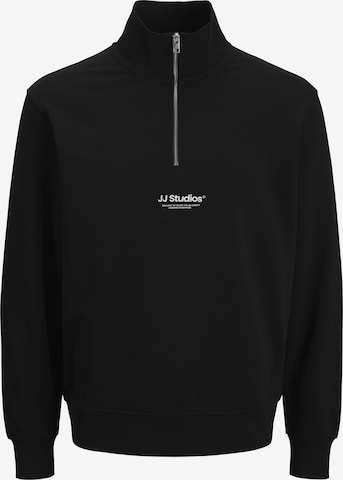 juoda Jack & Jones Plus Megztinis be užsegimo 'JJESoho': priekis