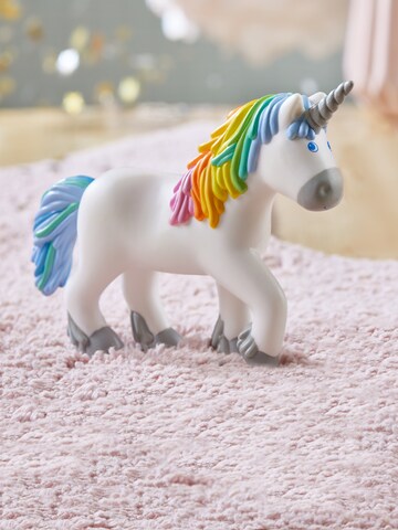 HABA Minipuppe ' Little Friends - Einhorn Ruby Rainbow & Amelie ' in Mischfarben