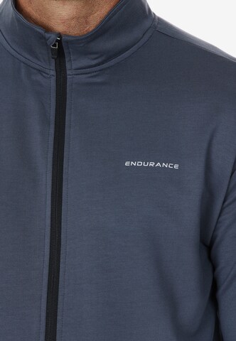 ENDURANCE Sportsweatjacke 'Loweer' in Grau