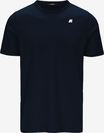 K-Way T-shirt 'K-WAY ADAME LIGHT STRETCH JERSEY T-Shirt e Polo' i blå: framsida