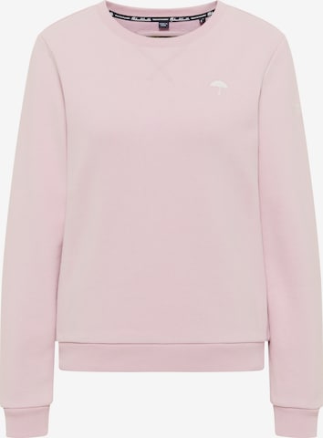 Schmuddelwedda Sweatshirt in Pink: predná strana