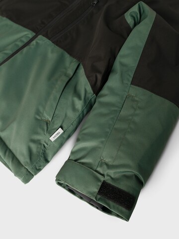 Veste outdoor 'NKMSlope' NAME IT en vert