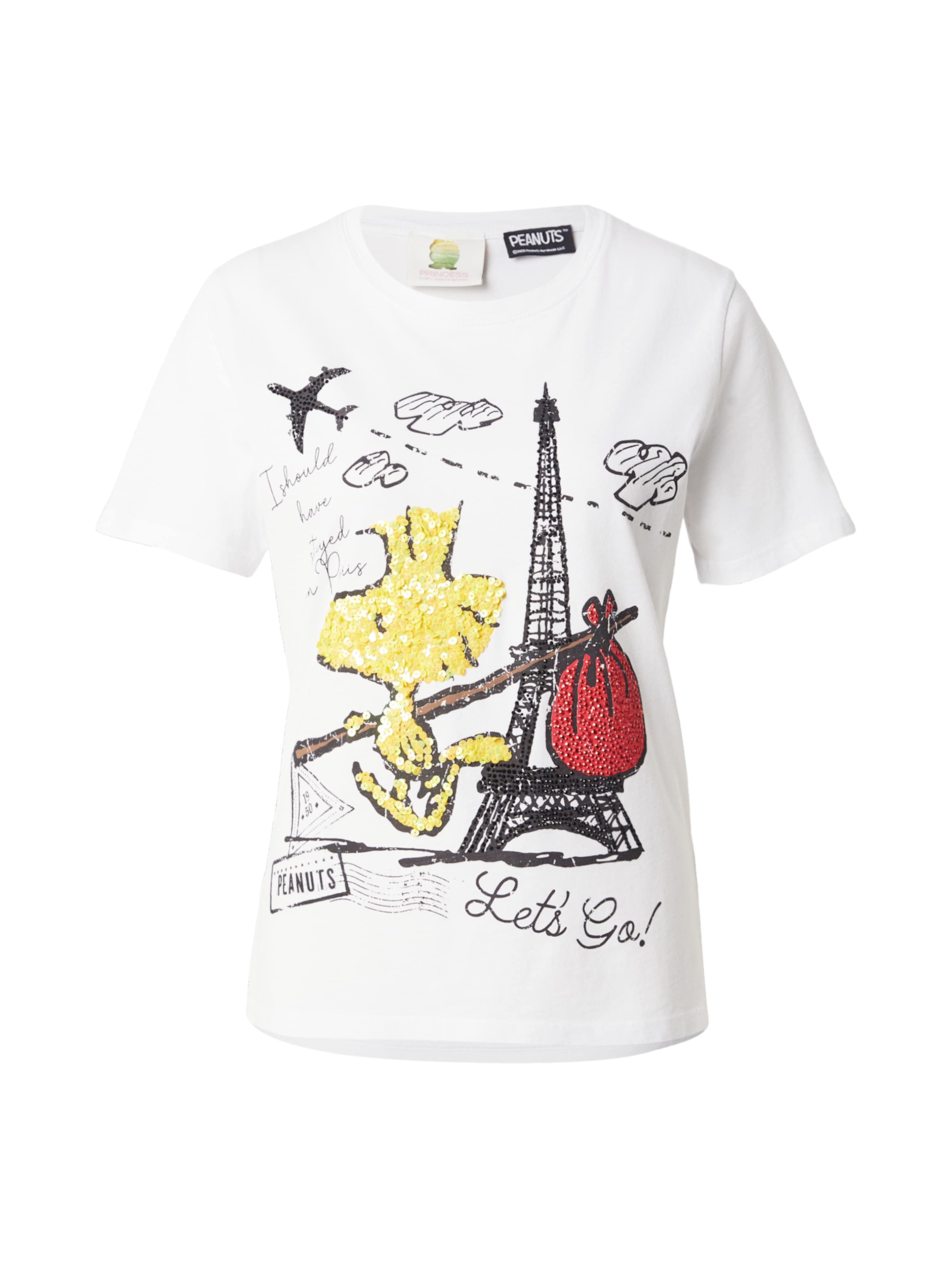 PRINCESS GOES HOLLYWOOD T-Shirt in Weiß: Vorderseite