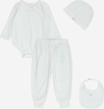 Nike Sportswear Set 'SWOOSH' in Wit: voorkant